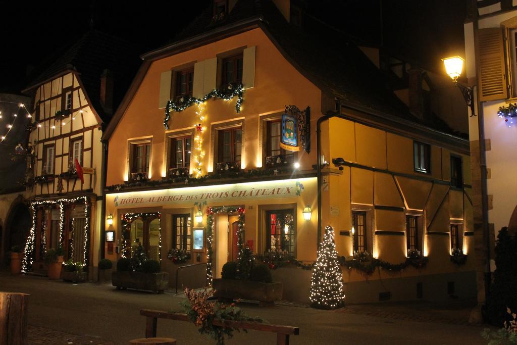 Auberge Des Trois Chateaux Eguisheim Exterior photo