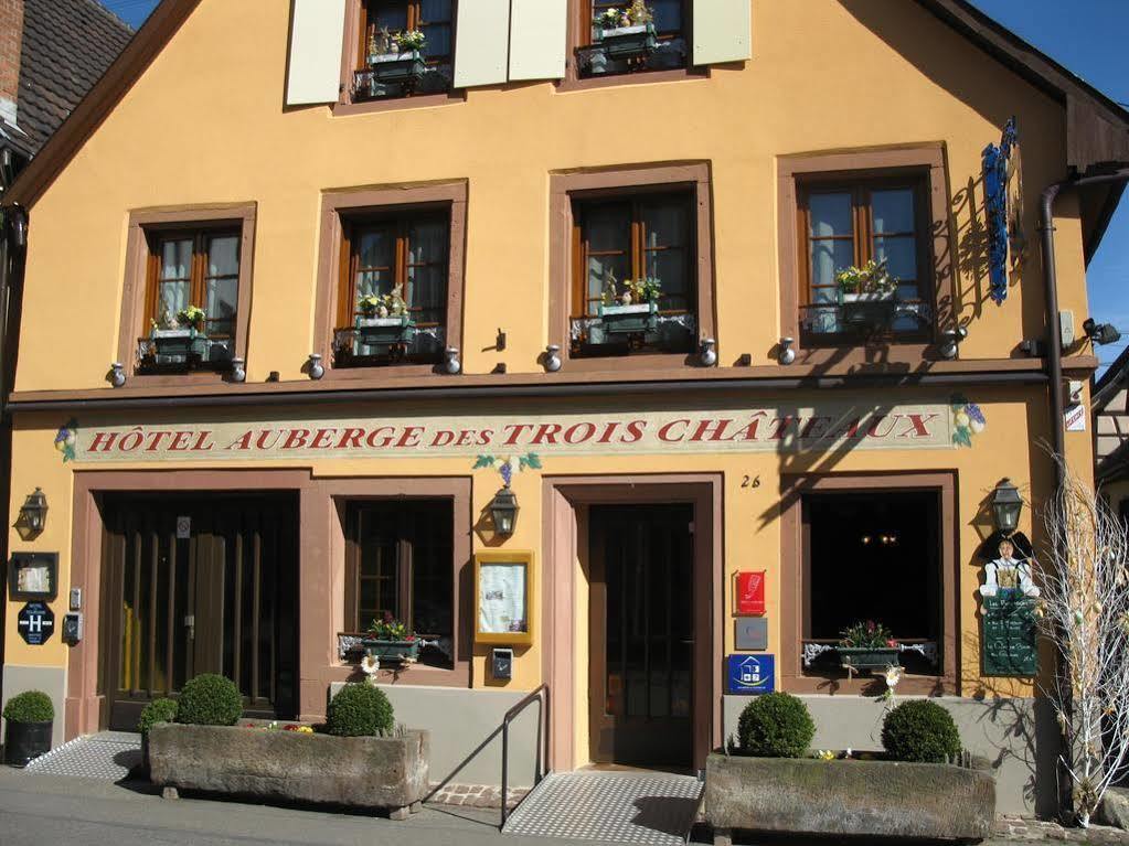 Auberge Des Trois Chateaux Eguisheim Exterior photo